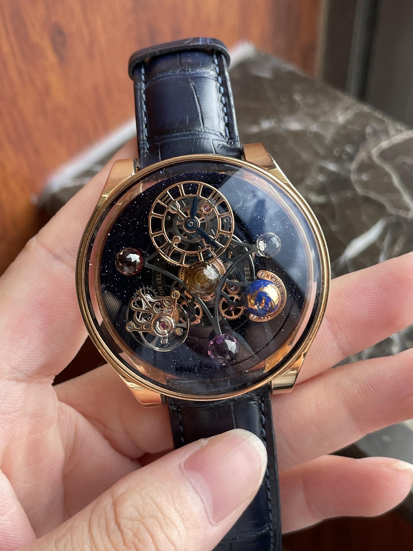 捷克豹 天体陀飞轮as300.40.ap.ak