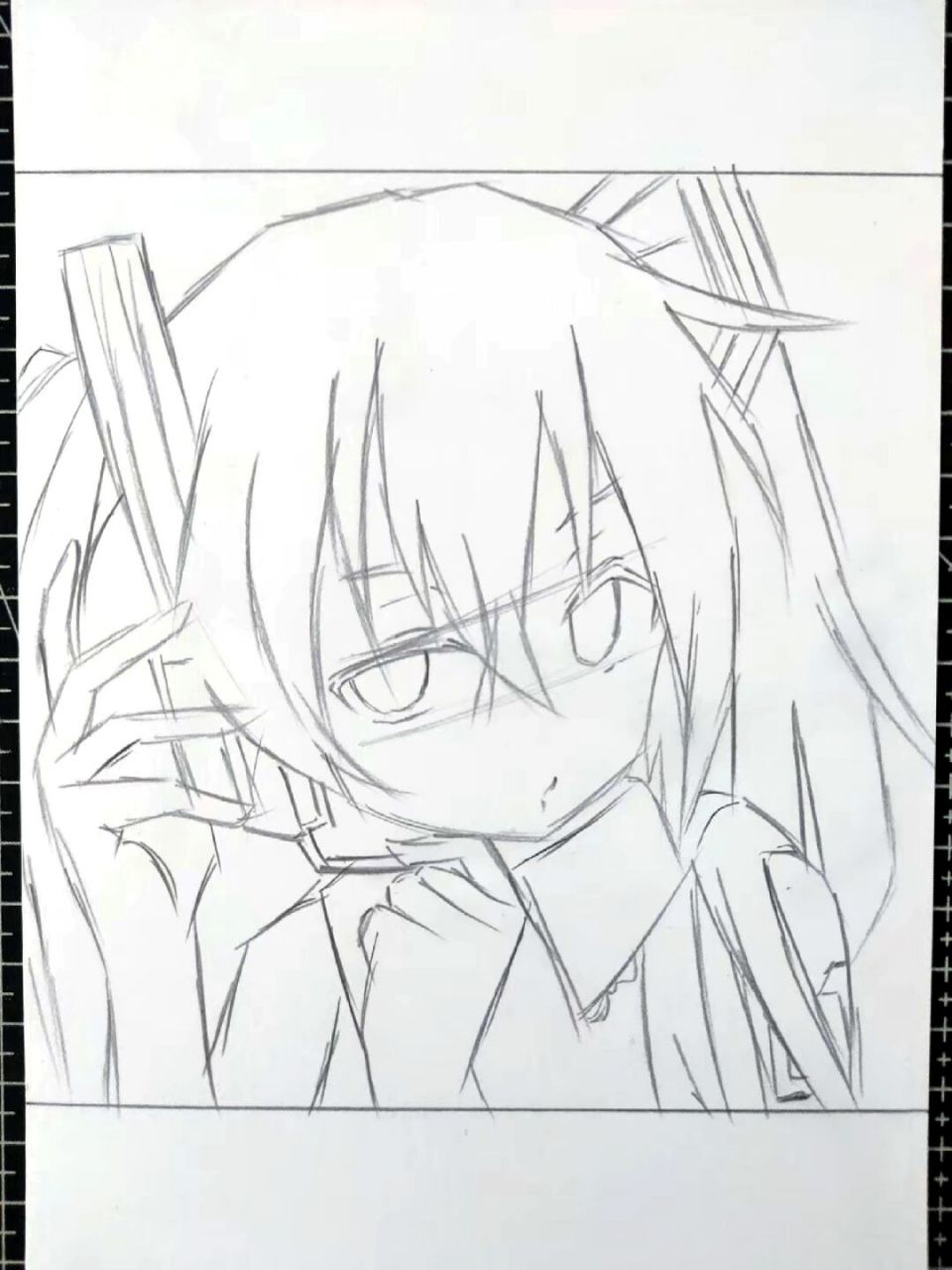 可爱 #miku# #临摹