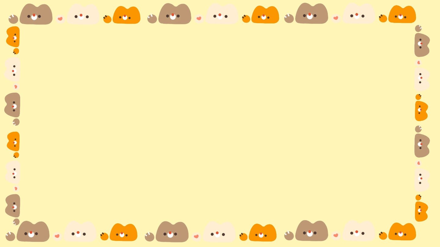 嗨嗨嗨宝子们 我是咸鱼呀 今天给宝们分享的是一套超可爱的ppt背景图