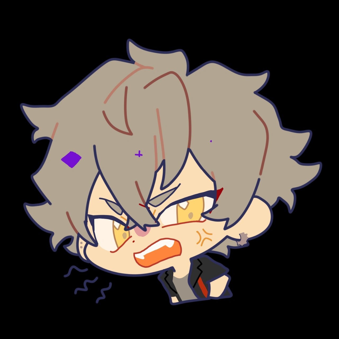 偶像梦幻祭表情包原图(透明底)