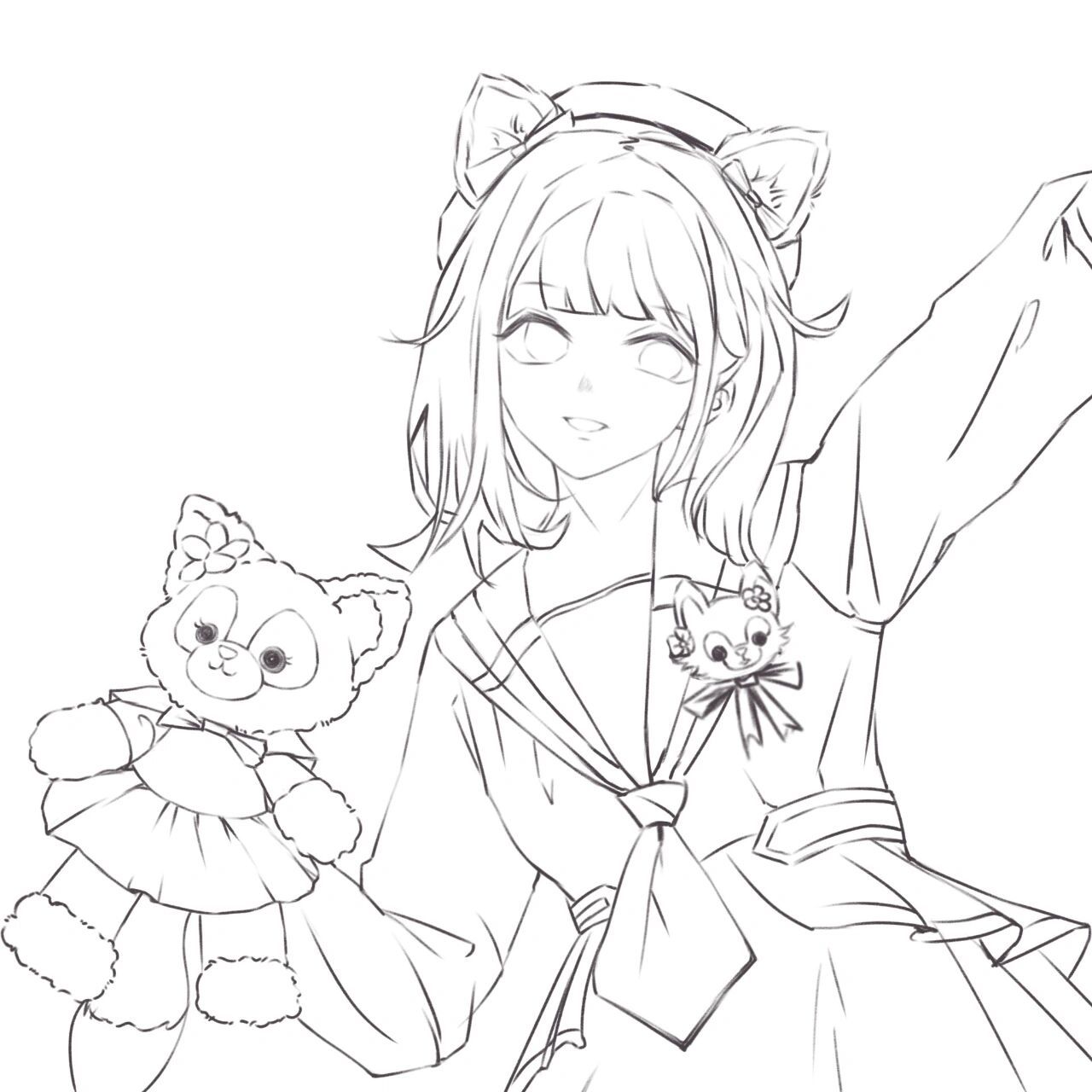 的闺蜜玲娜贝儿来啦 后面附了过程图 星黛露可以看上一篇笔记哦