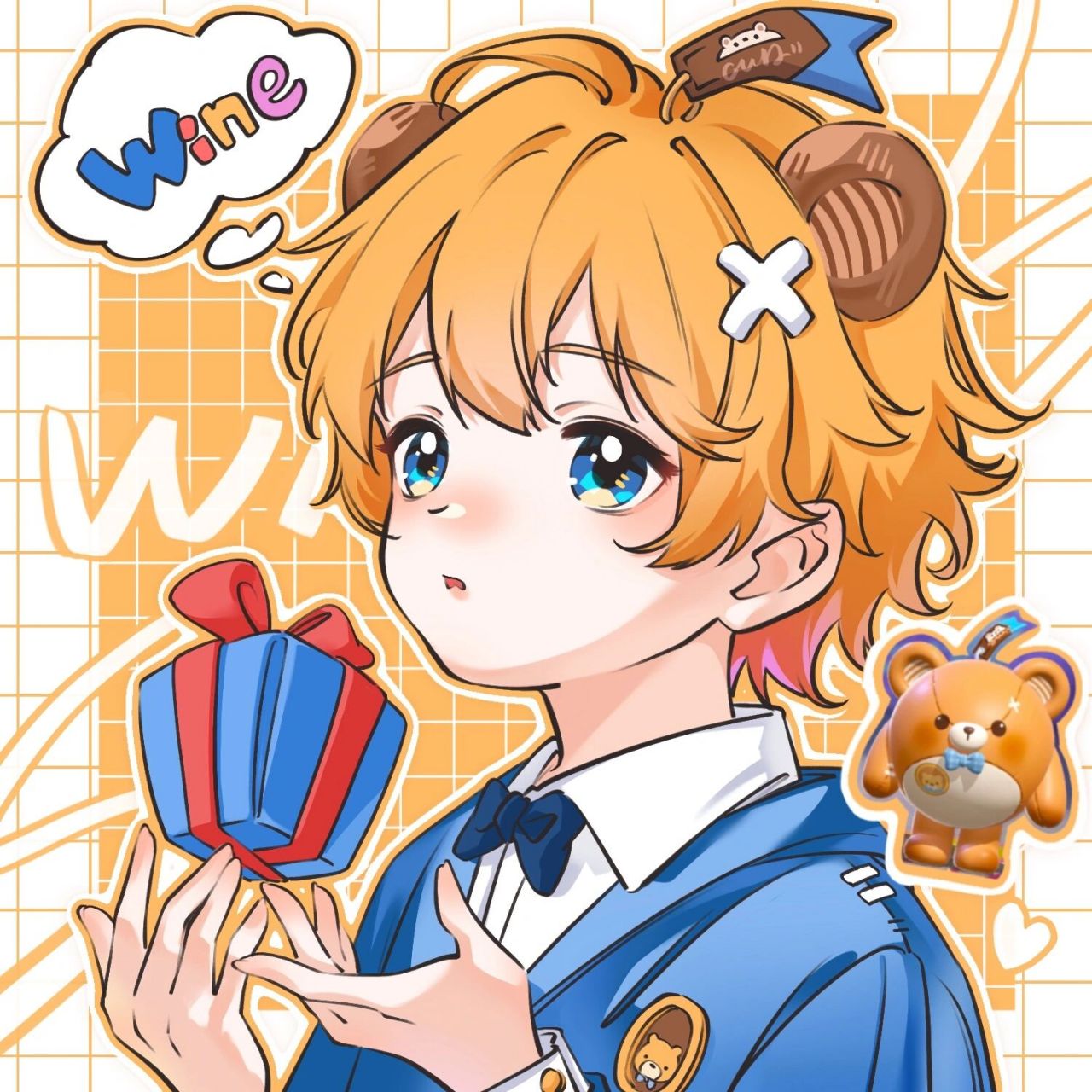 蛋仔派对|仔仔熊的礼物 "这是只为你准备的礼物"仔仔熊好暖心好温柔