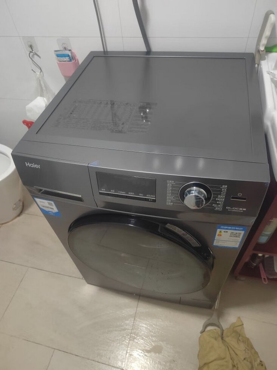 1000 价位的滚筒洗衣机怎么选 已推荐 海尔eg100mate2s滚筒洗衣机全