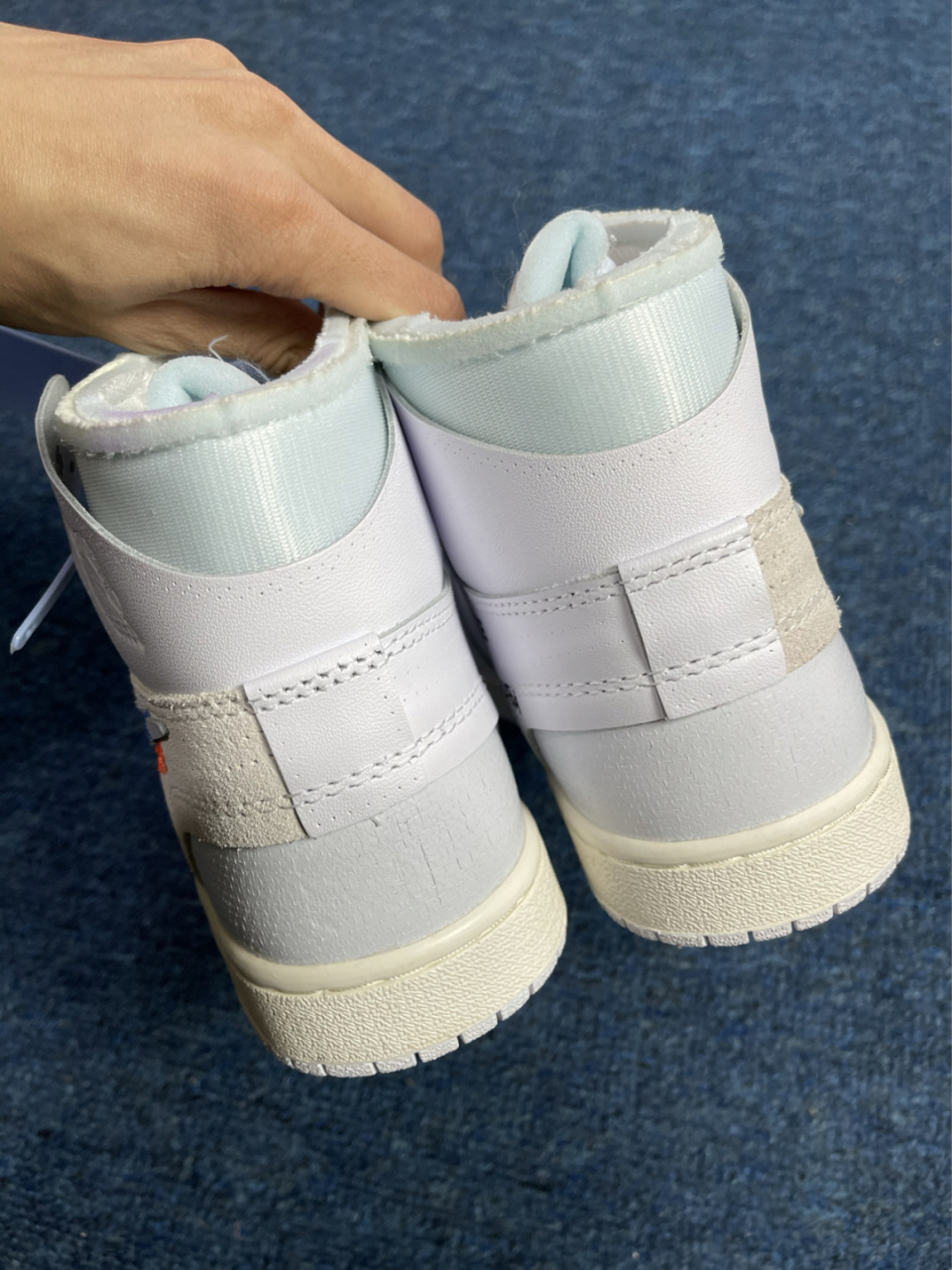 球鞋分享|aj1 off-white 欧洲限定ow纯白 off white x jordan 1  ow
