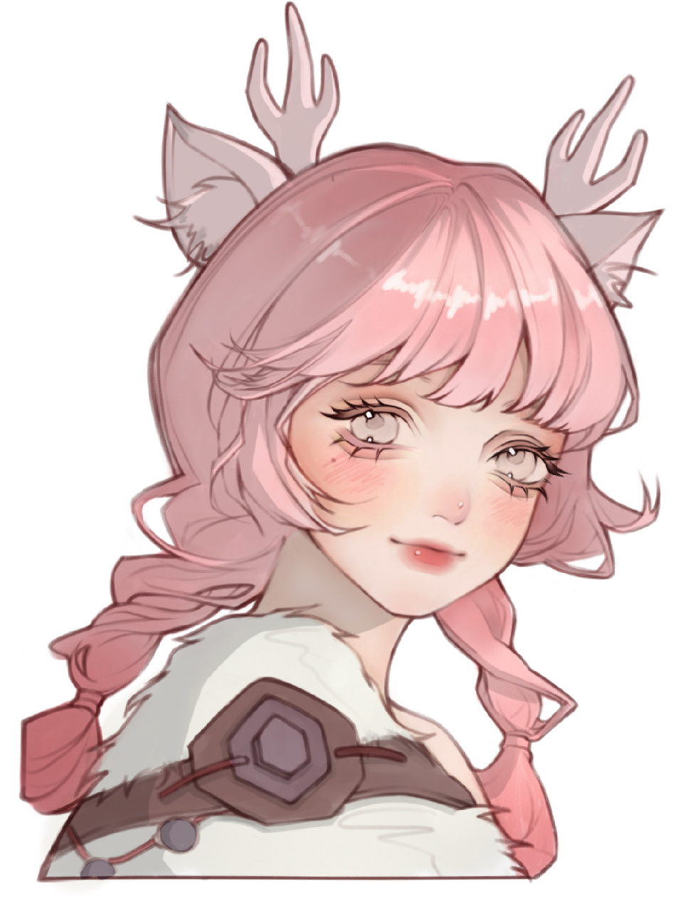 zila老师的课堂示范,临摹二改后的作品,参考照片如图2,绘画进度在图3