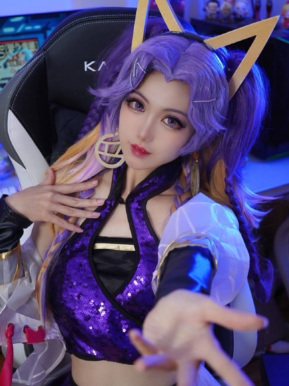 孙尚香cos 这套真的好好看!希望有机会体验一下女明星打歌舞台