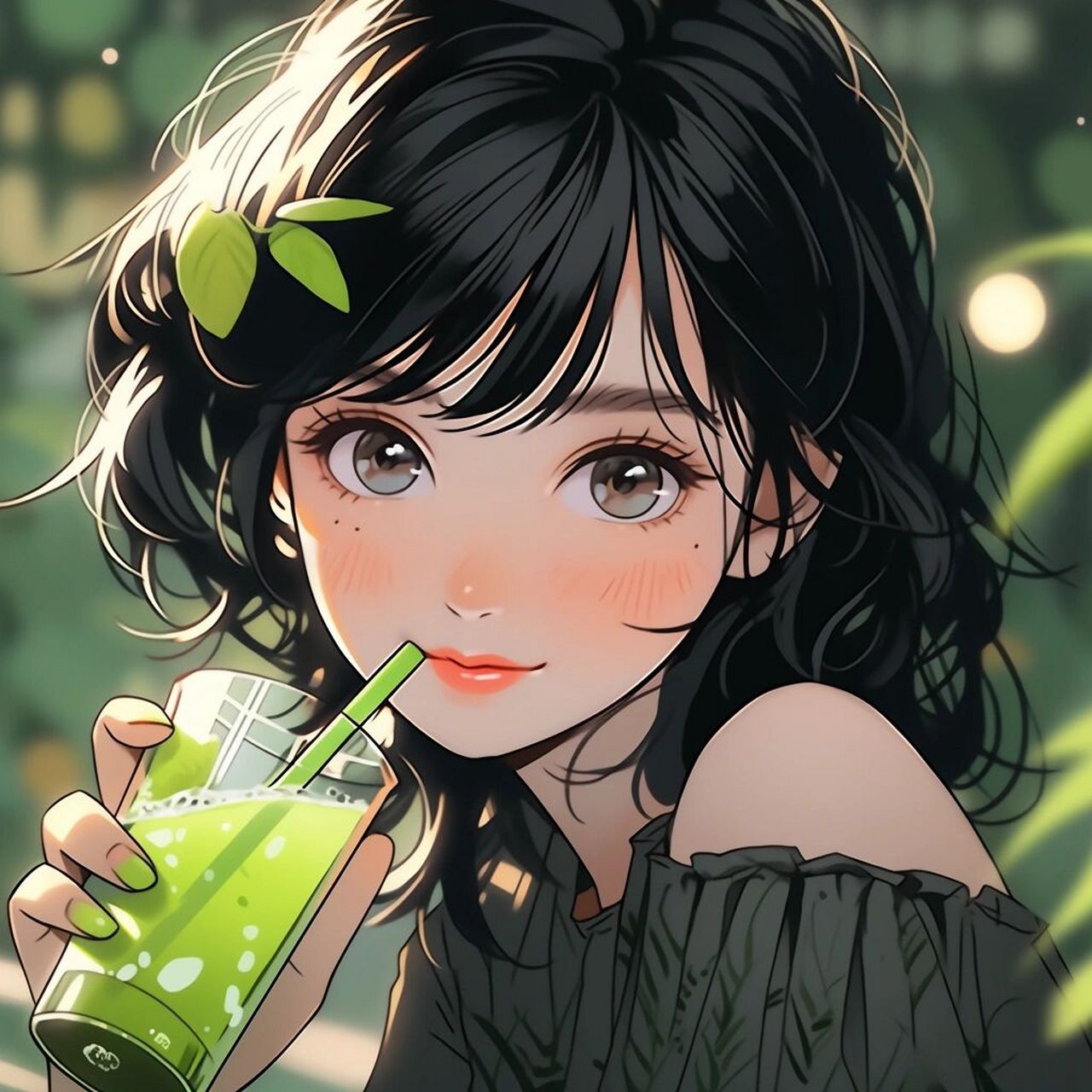 头像||超适合夏天的头像 青柠汽水 这组太适合夏天啦!