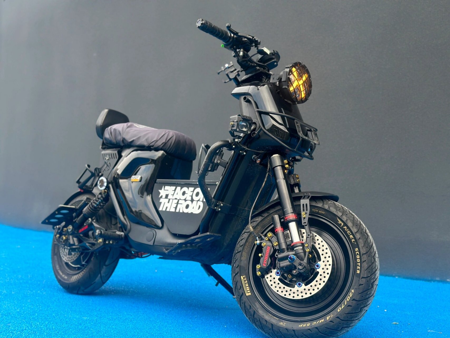 欧老师减震##14寸轮毂# #小牛电动车# #小牛ub