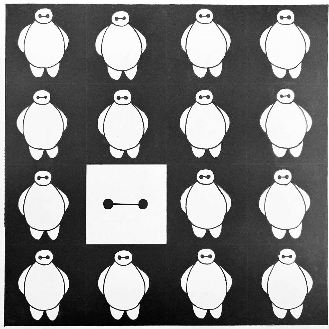 平面构成作业|特异构成