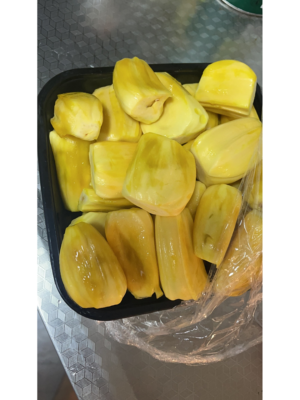 菠萝蜜这样是坏掉了吗?