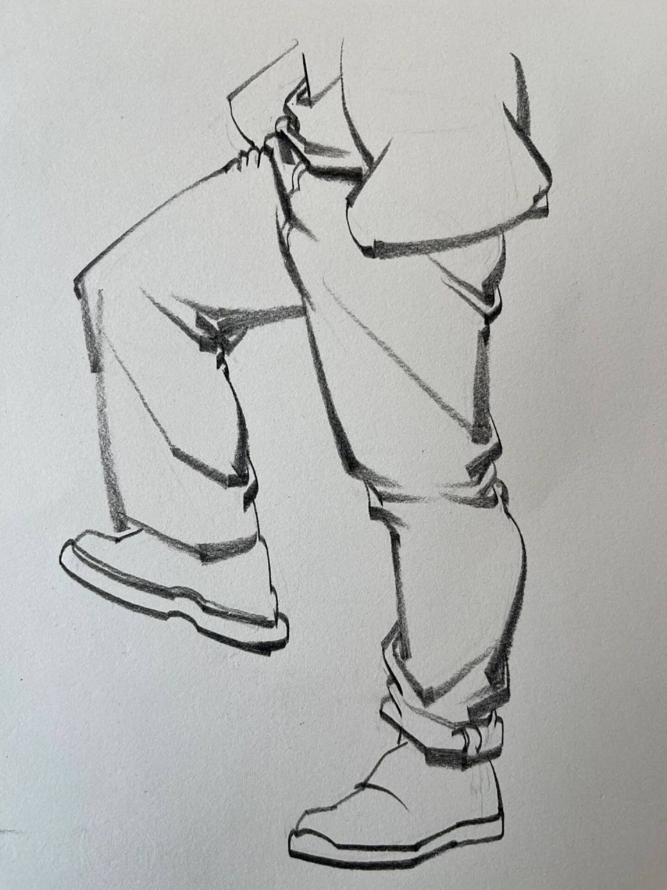 保姆级教程速写腿部刻画步骤讲解 保姆级教程速写腿部刻画步骤讲解