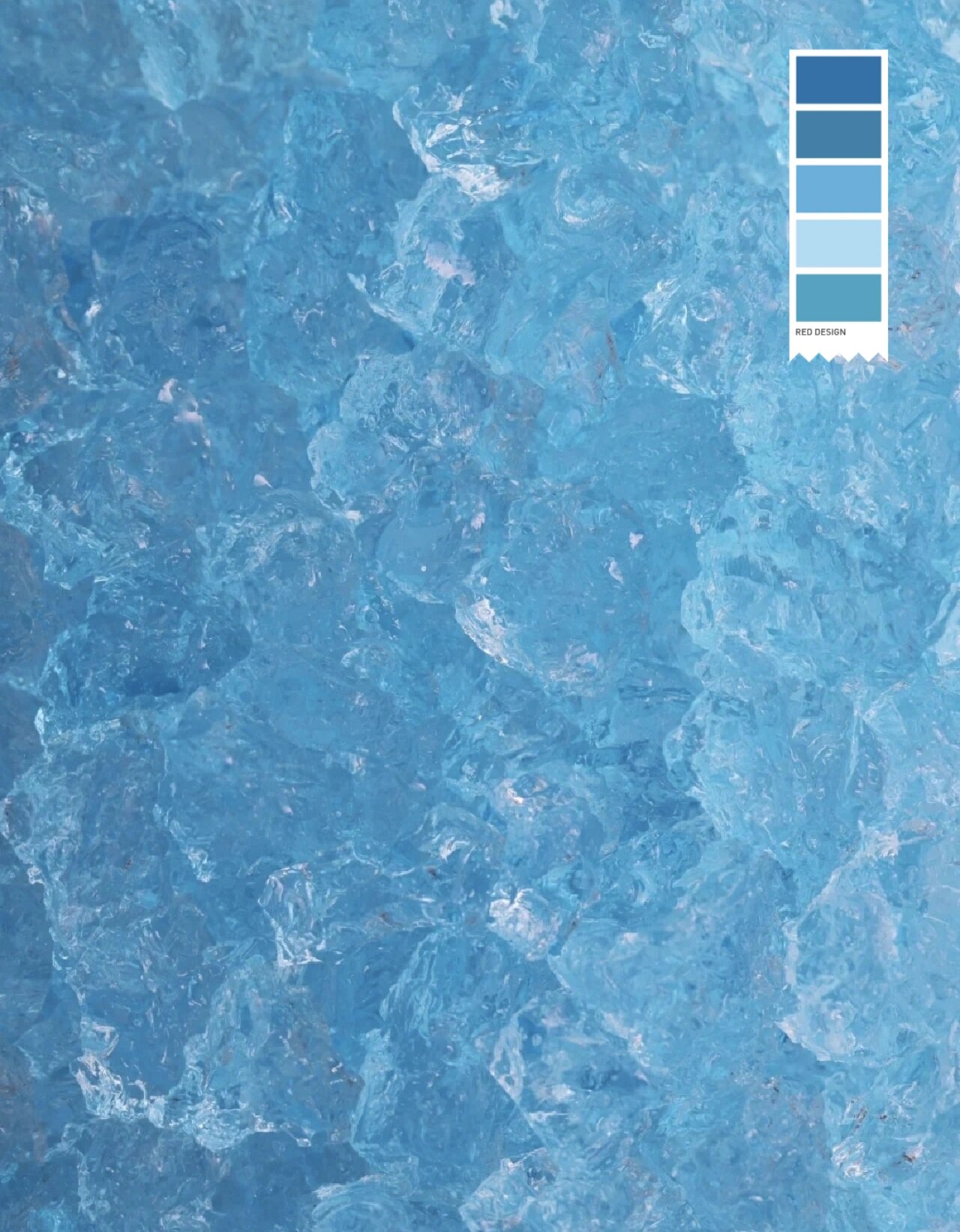 💙浅蓝色碎冰冰清凉壁纸分享