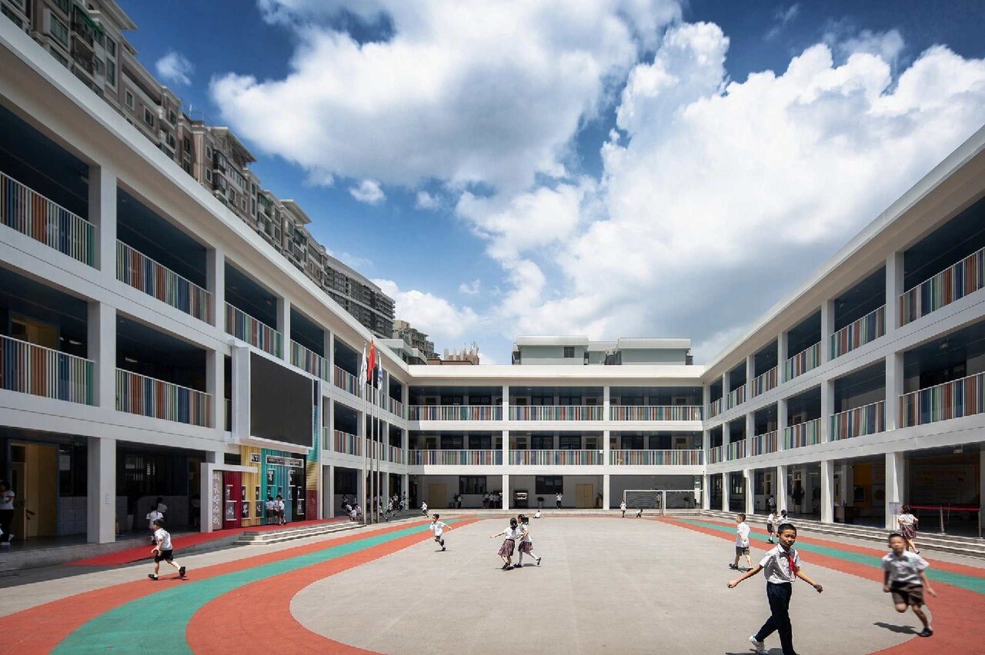 建筑摄影-深圳泰宁小学 项目:深圳泰宁小学 设计:广州图岸工作室 摄影