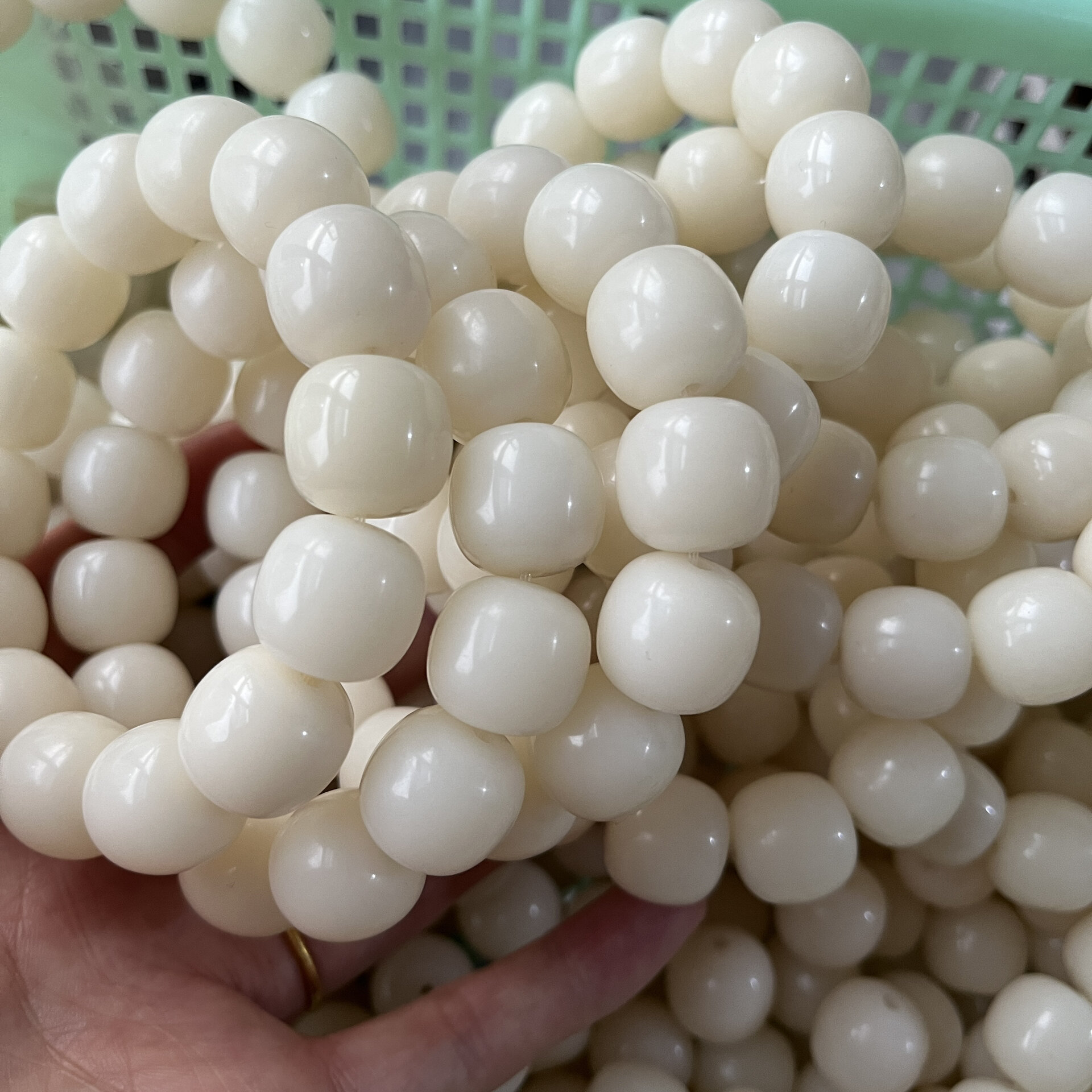 这才是真正的白色菩提根玉化老料