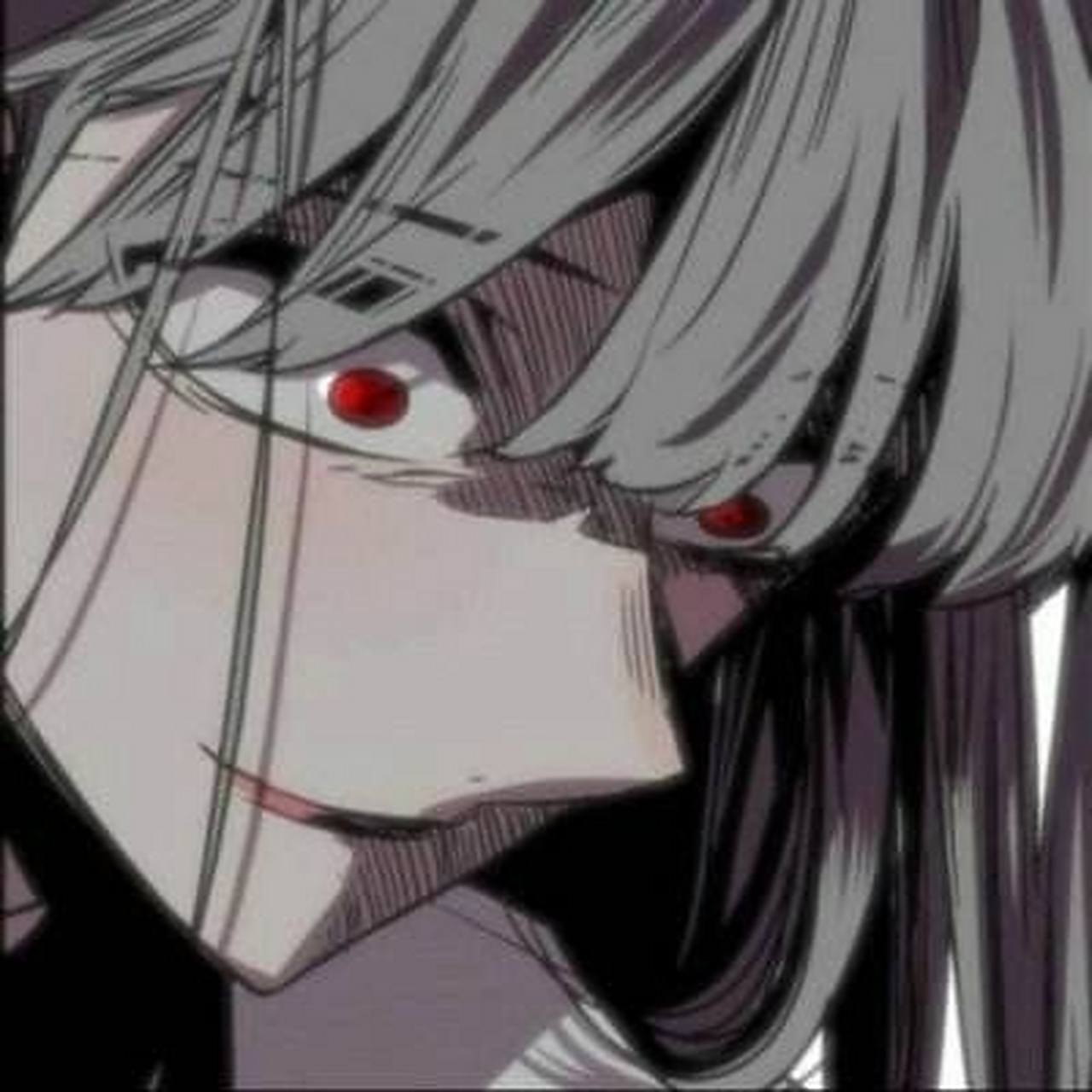 恐怖带血动漫女生头像