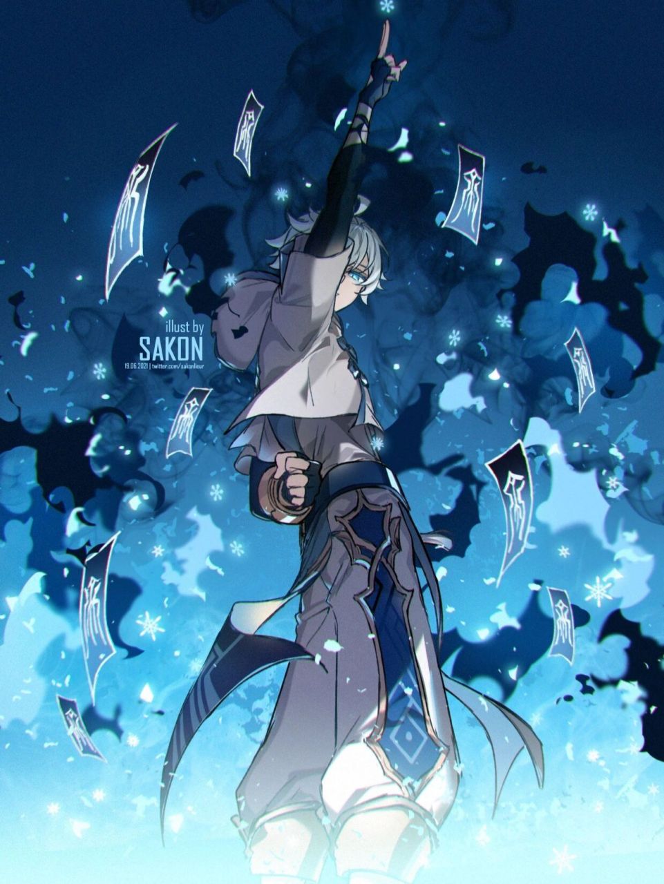 原神重云x行秋 好好磕啊! 好爱重云!