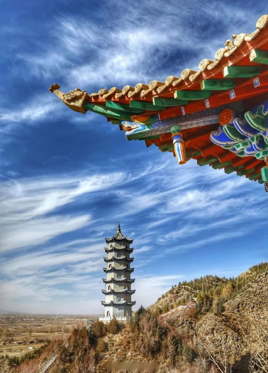 如意甘肃# 在永昌县城北面,有一座山峰,名为武当山,它见证了这个古