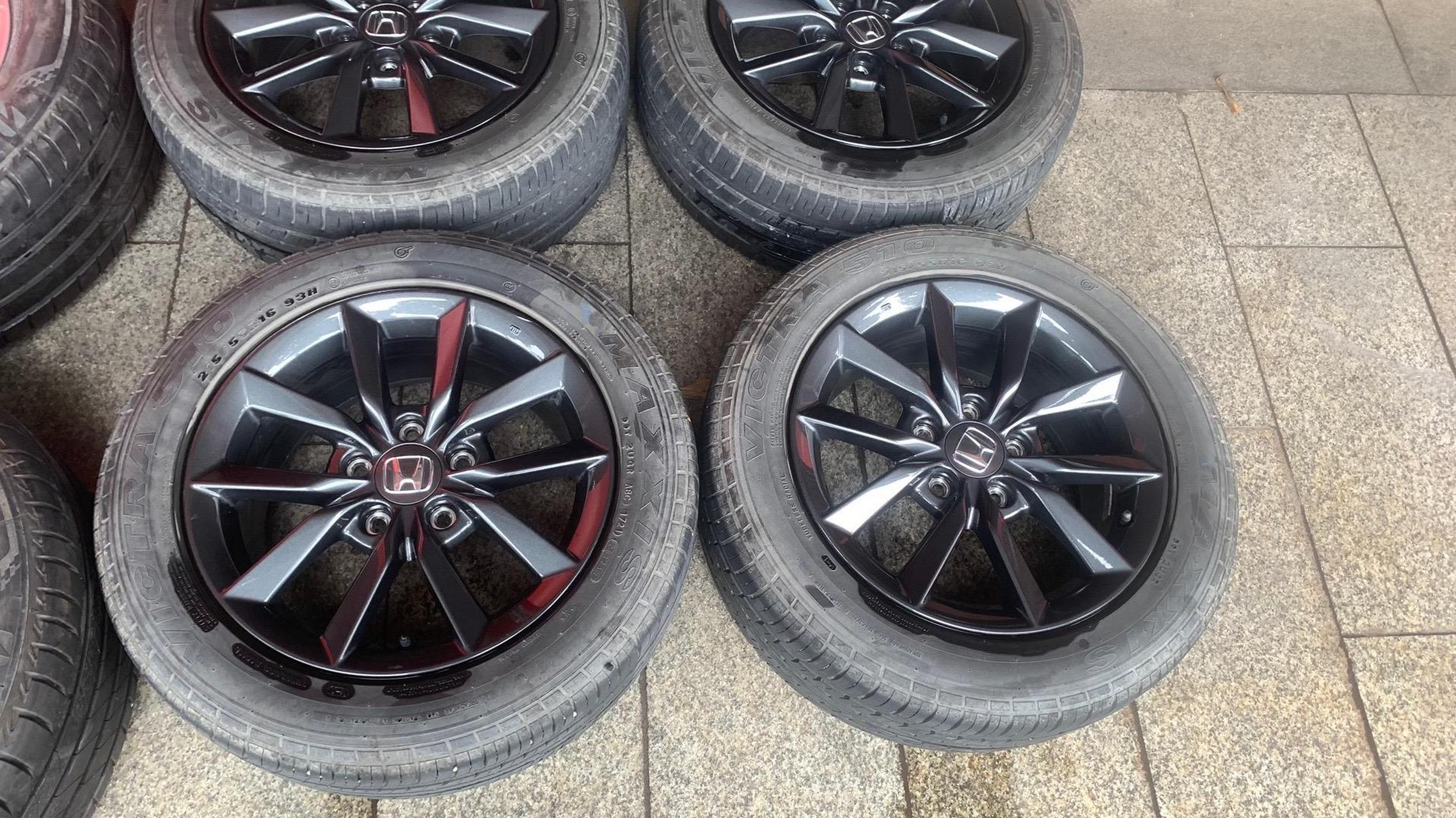 十代思域16寸原厂轮毂,本田思域16寸原装原厂轮毂,无失园无变形.