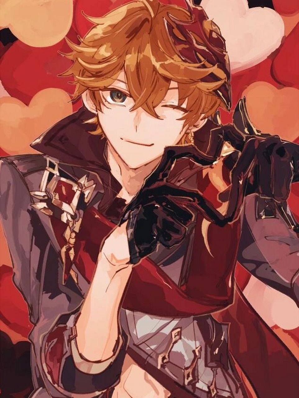 原神 公钟cp组 公子达达利亚 钟离岩王帝君 钟离和他的小钱包