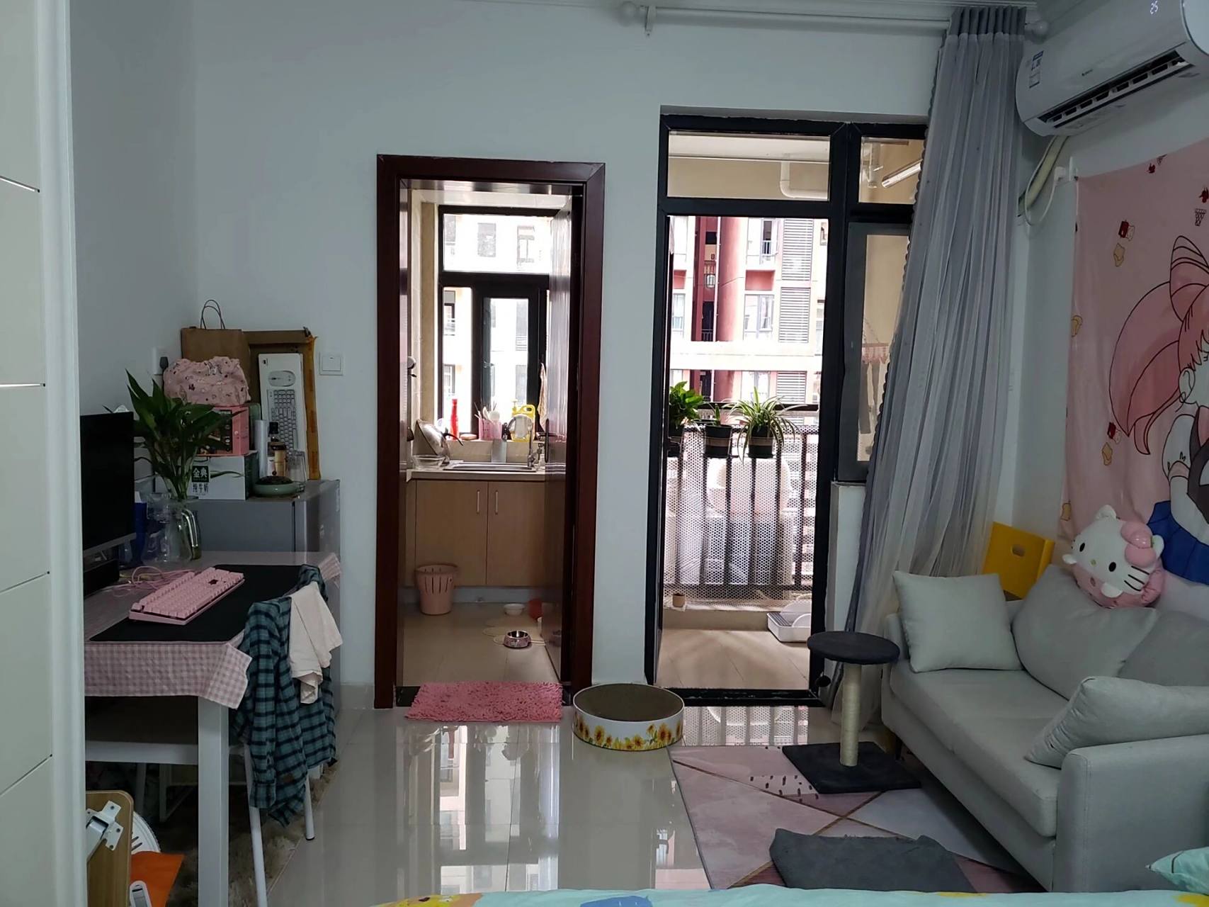 公租房-离开陪伴我三年的温馨小家 在里面住了三年多,格局变化108次