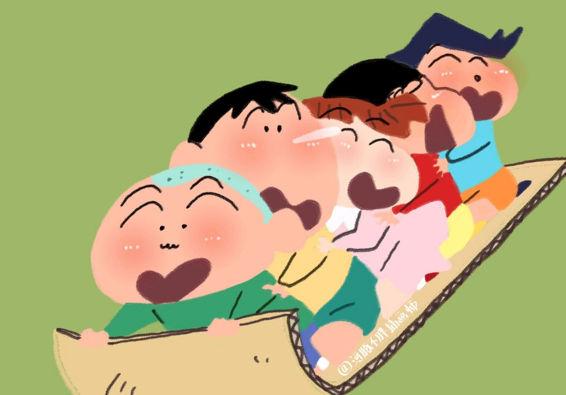 蜡笔小新ipad壁纸第四弹 感觉小新的已经发了好多了,是不是要停了?