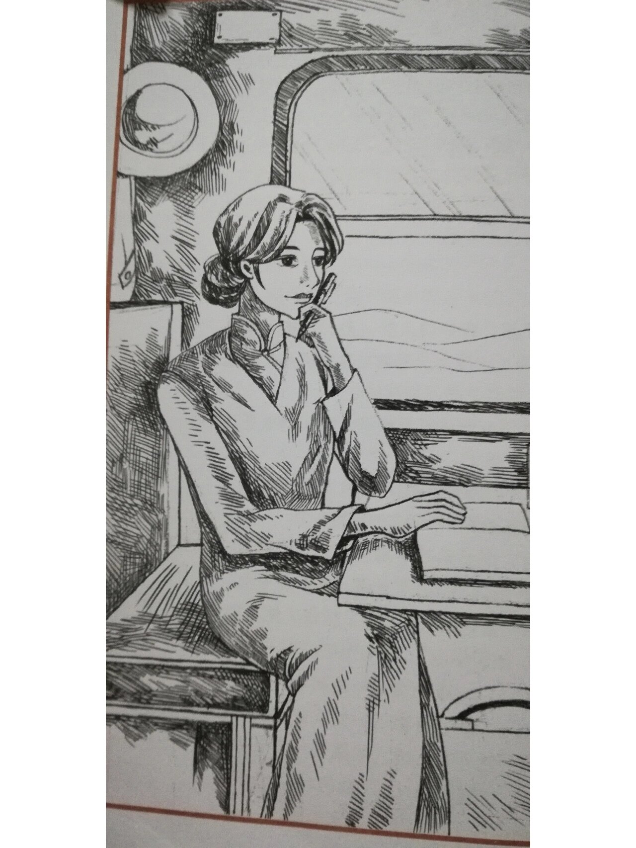 寄小读者—绝美插图 这画风真的是爱了爱了,这里面的冰心真的好美啊!