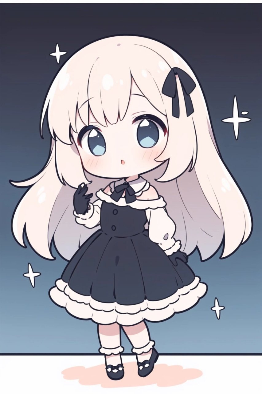 q版小公主插画|是自己的小公主呢 谁还不是一个小公主呢s