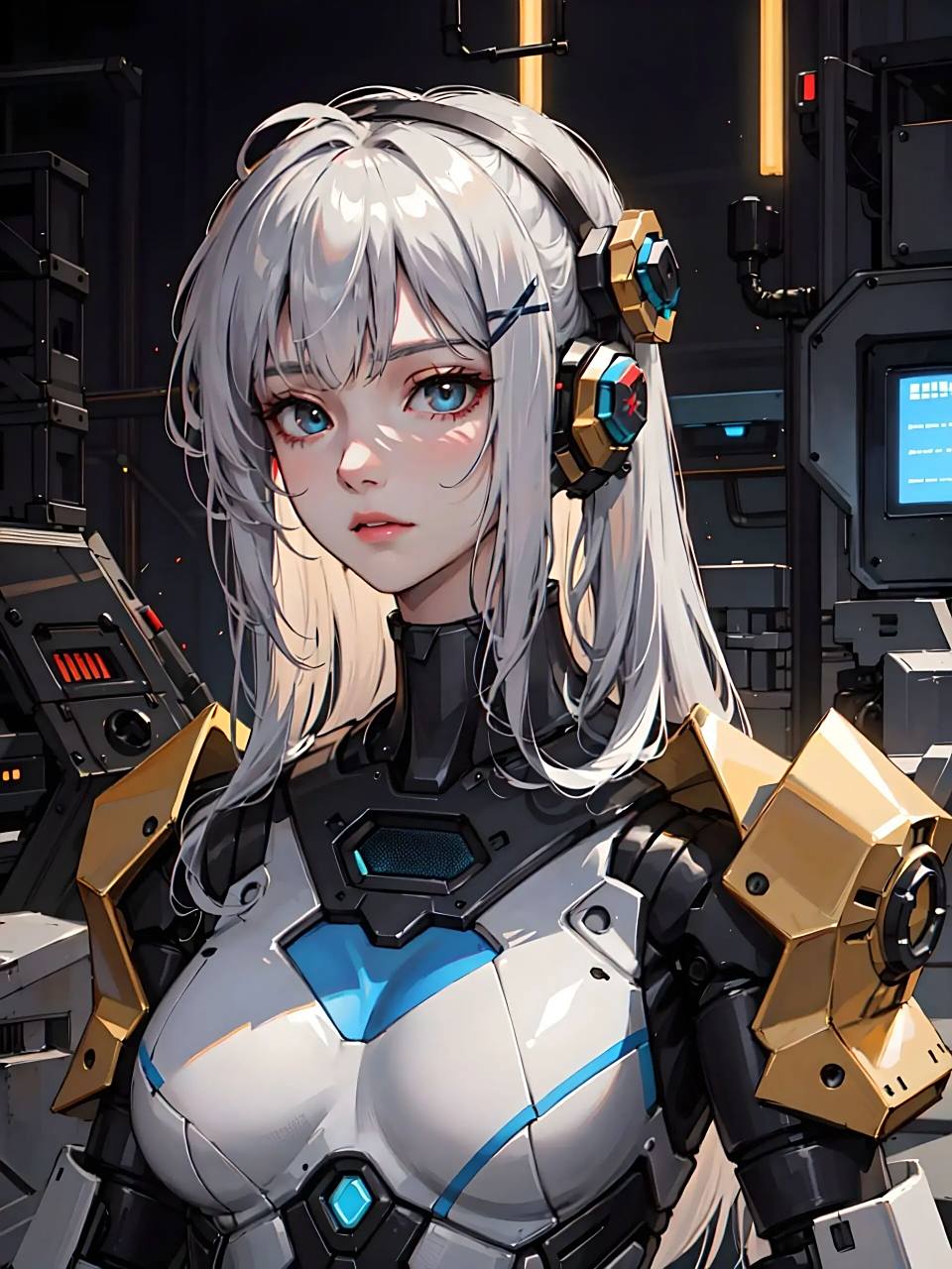 机械少女丨赛博朋克风