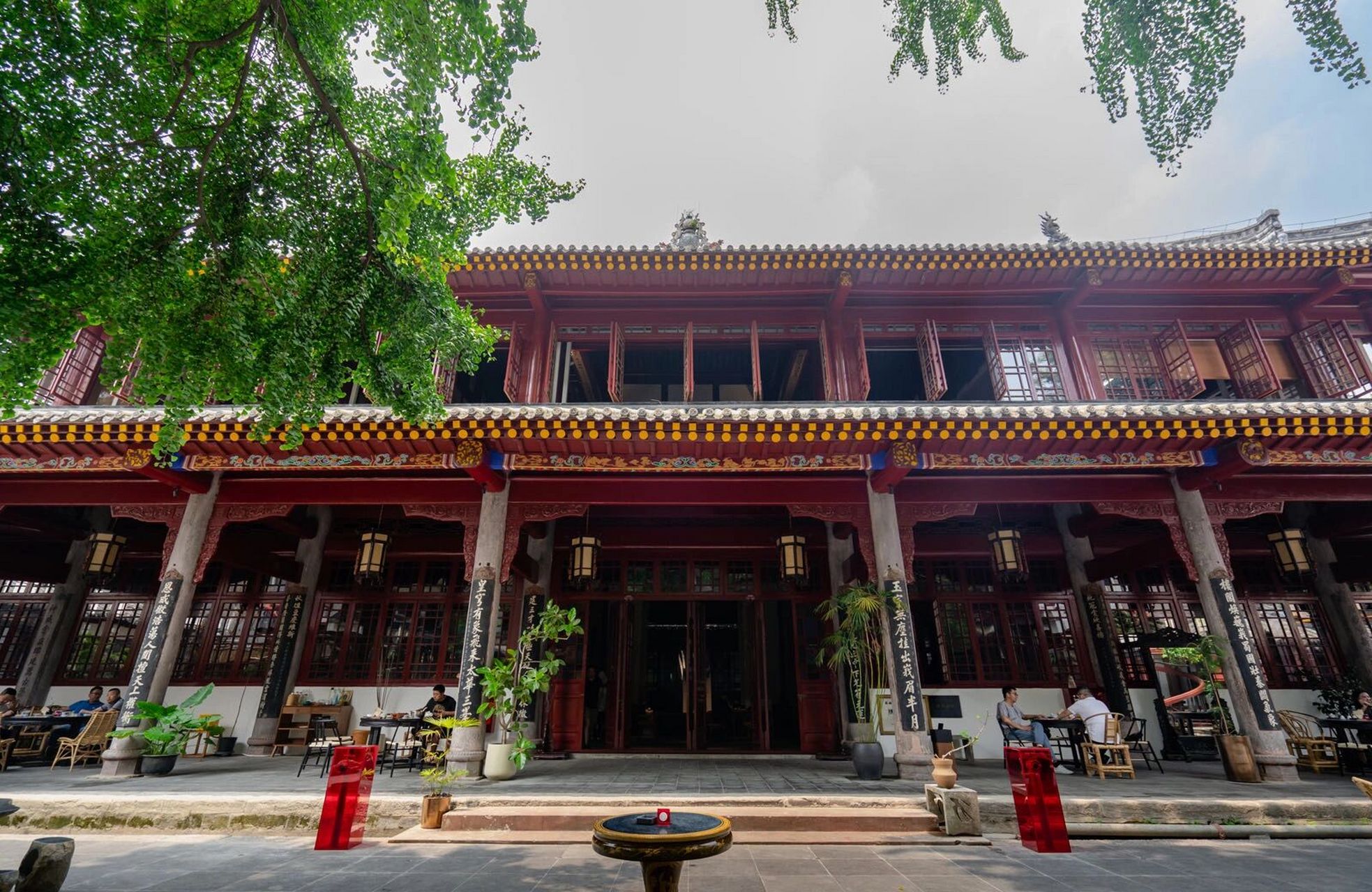 2019年陕西会馆被立为省级文物保护单位 位置:位于天府广场陕西街300