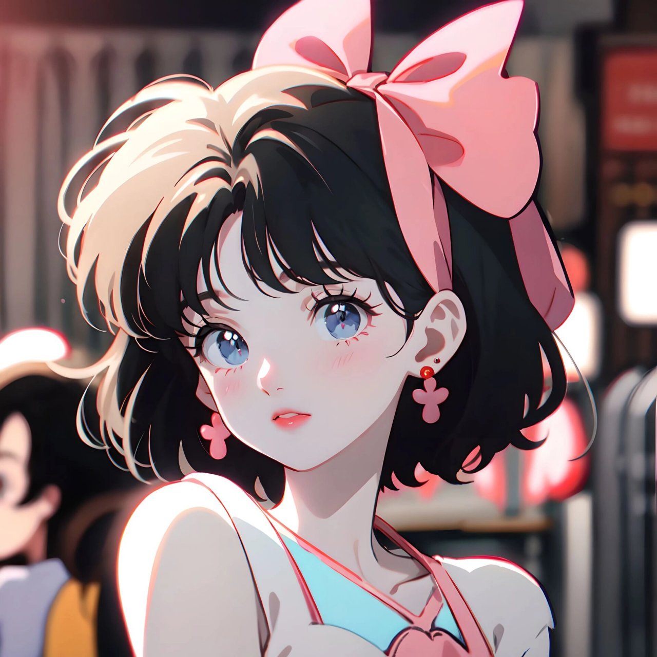 旧漫头像# #ai绘画# #微信头像# #短发# #头像分享# #可爱头像