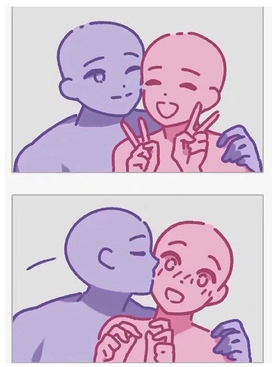 今天给大家分享了一组超甜的cp互动素材～ 真的甜到爆表啦78～ 喜欢