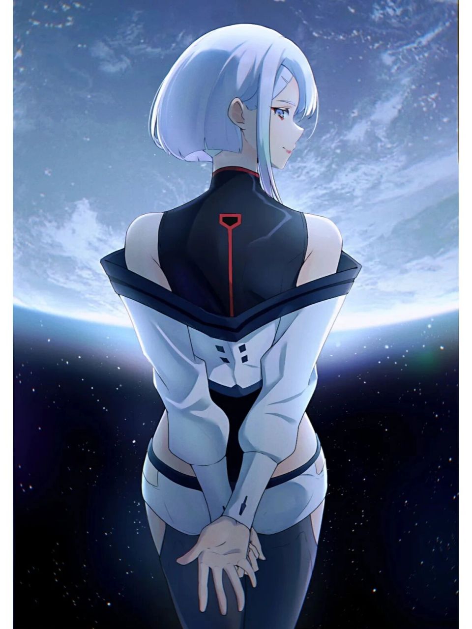 赛博朋克边缘行者锁屏壁纸   一口气肝完动漫,疯狂刷相关,难受98