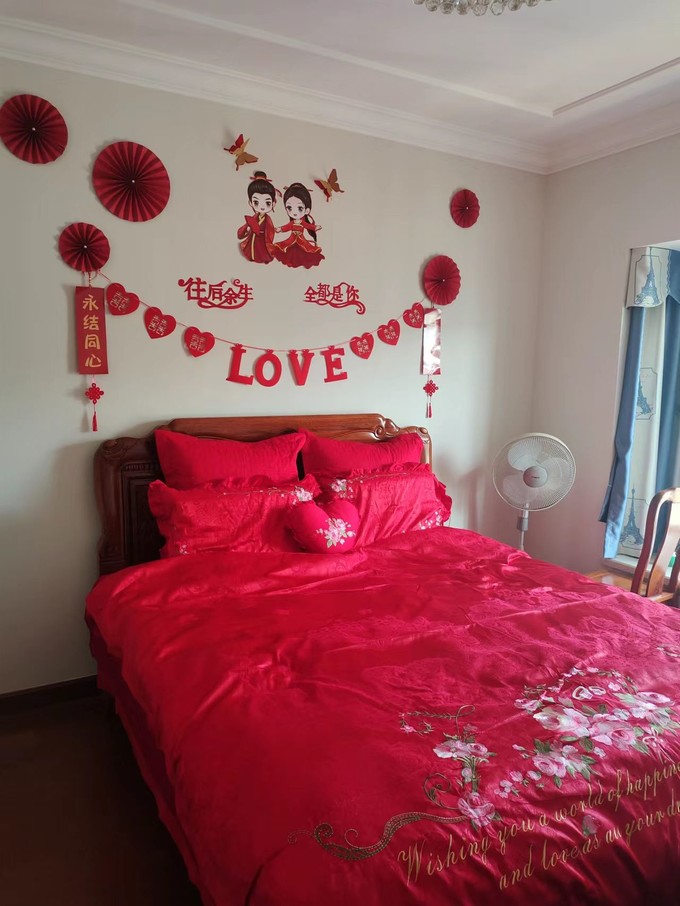 喜庆六件套充满着吉祥寓意