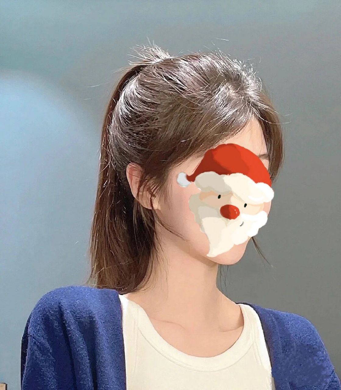 高额头高发际线扎发必备氛围感胎毛刘海 头高发际线扎发必备氛围感