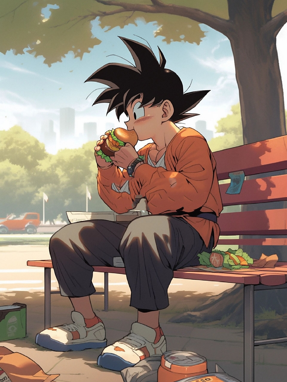 92疯狂星期四 | 龙珠 | 卡卡罗特与贝吉塔 【龙珠】【niji journey