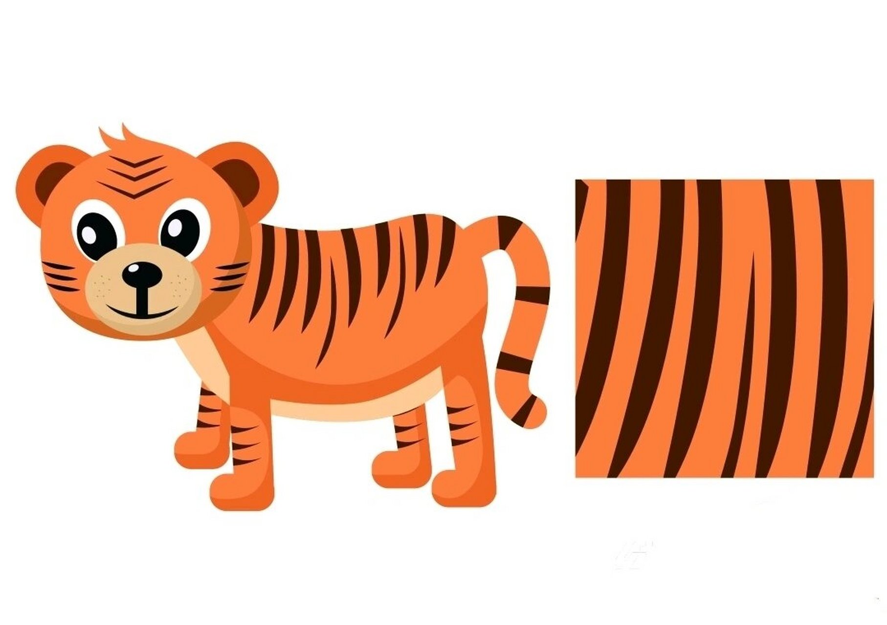 小班科学《动物花花衣》素材