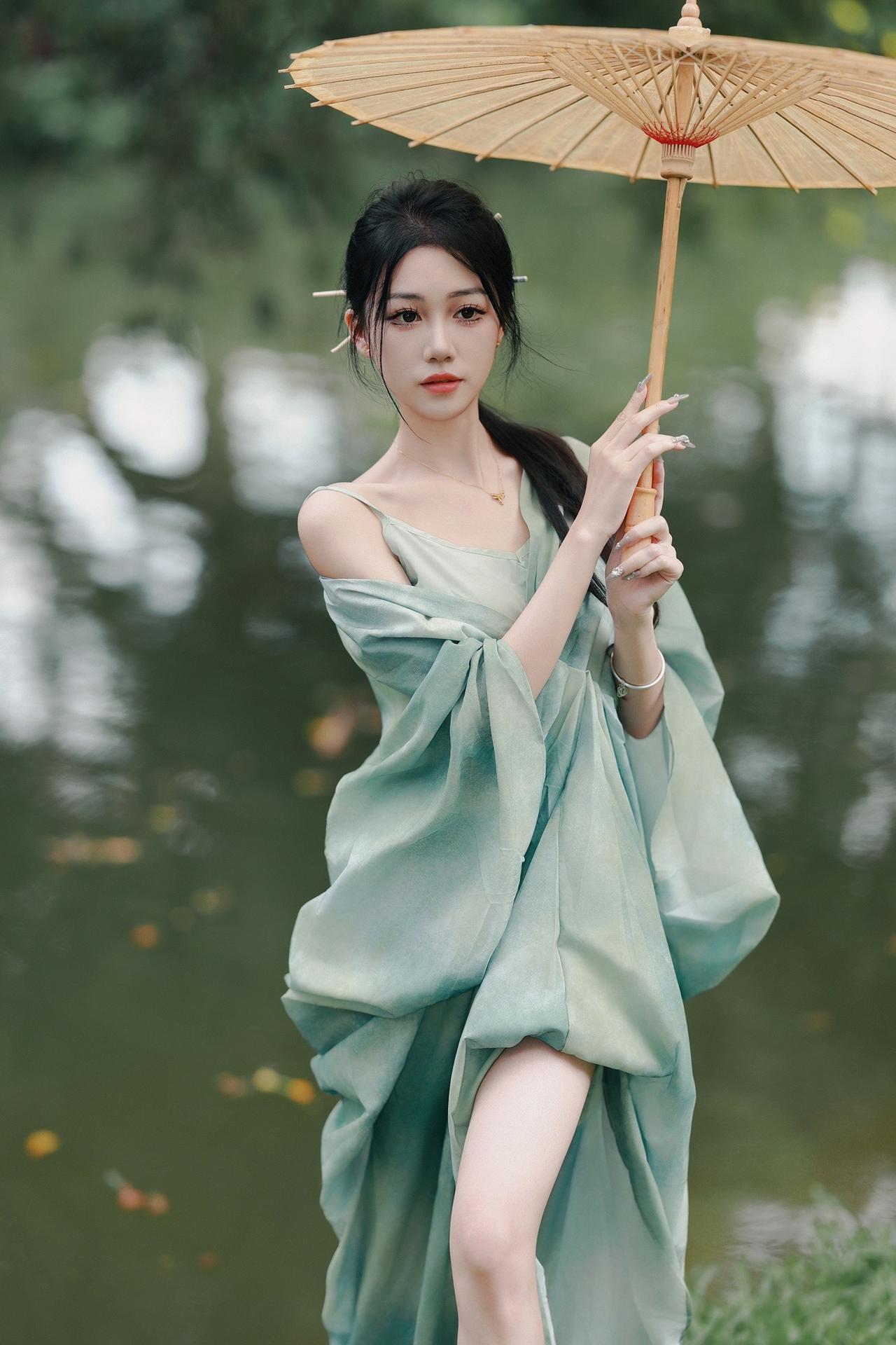 清冷美人的拍摄实录