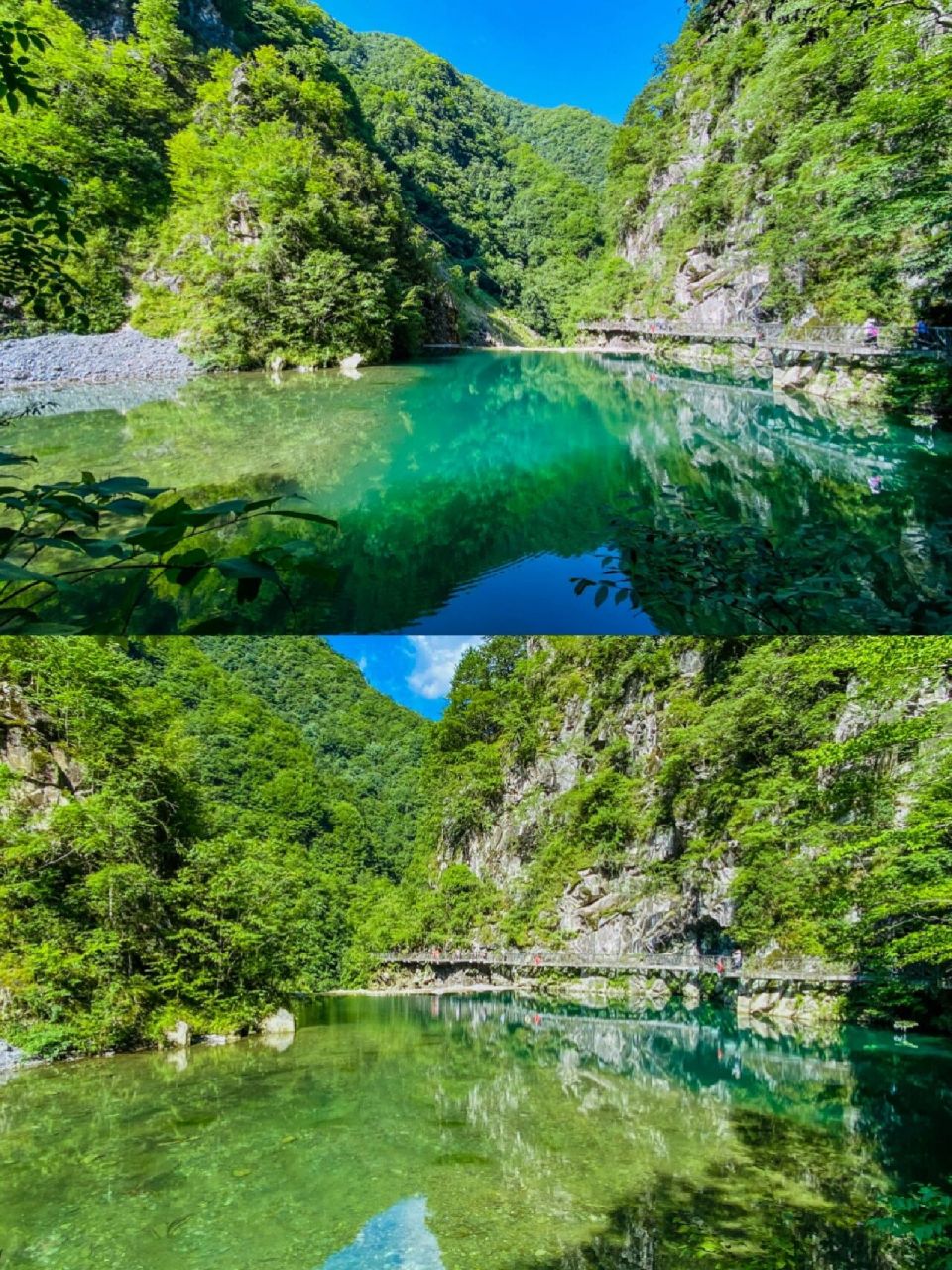 23℃避暑天堂★陕南九寨沟  92天书峡景区 地址:安康平利县城 天书