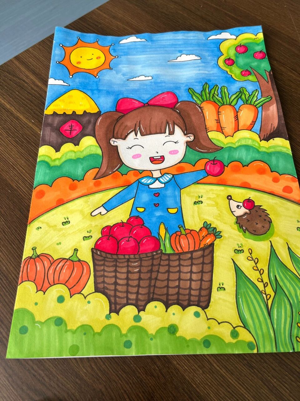 是凉爽的秋风,亦或是丰收的季节?"小手绘秋天"主题征稿