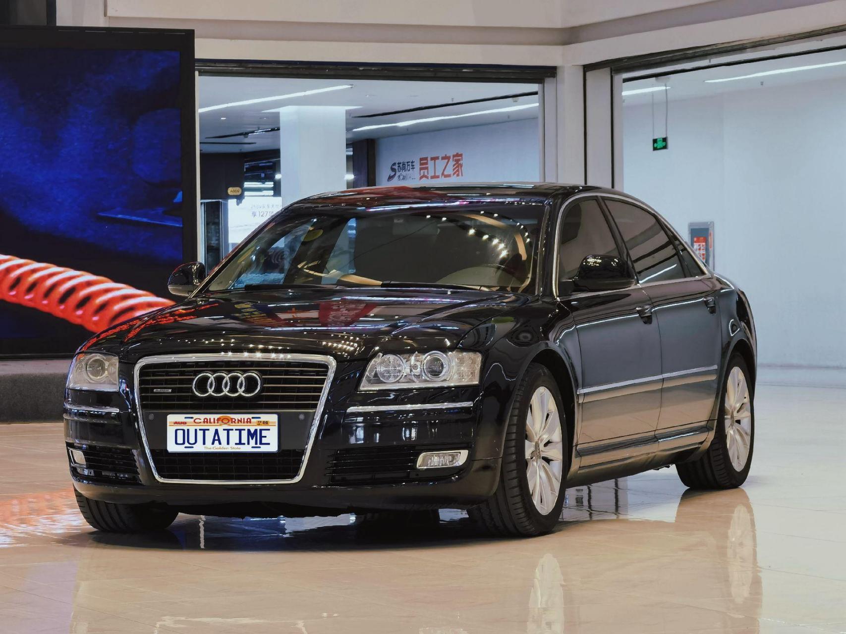 绝版孤品,一代王者奥迪a8(d3)9990本土特别定制四座版本,6000公里