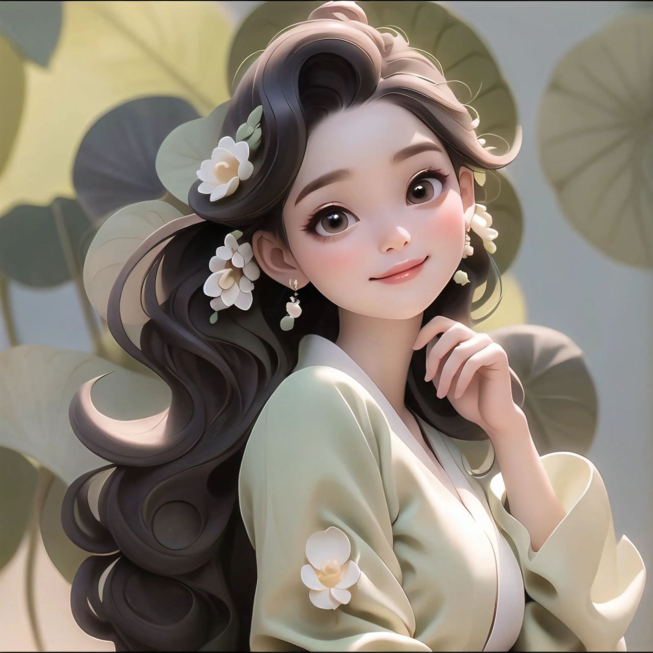 玄学好运系列 | 女生头像 | 好运莲莲 接好运咯宝子们~好运莲莲🪷 0