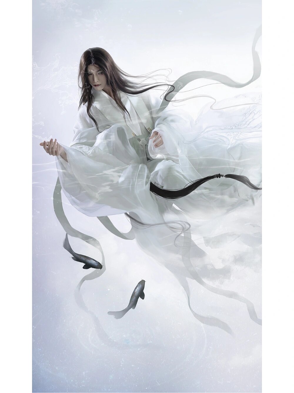 中国神仙-河神(清冷孤傲美人)