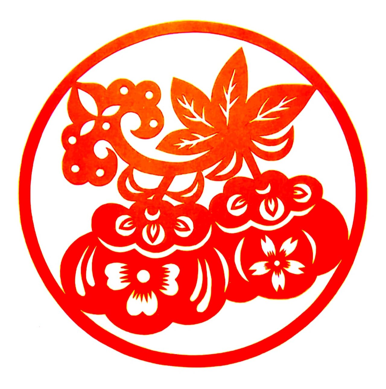 《事事如意》【业余剪纸】