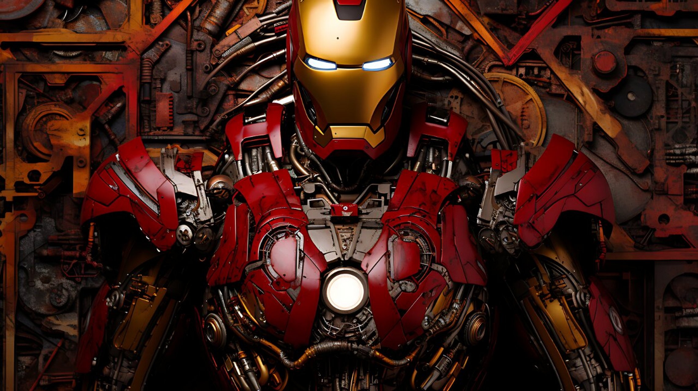 钢铁侠金属风暴_4k电脑高清壁纸 hd mod, junya watanabe, crimson