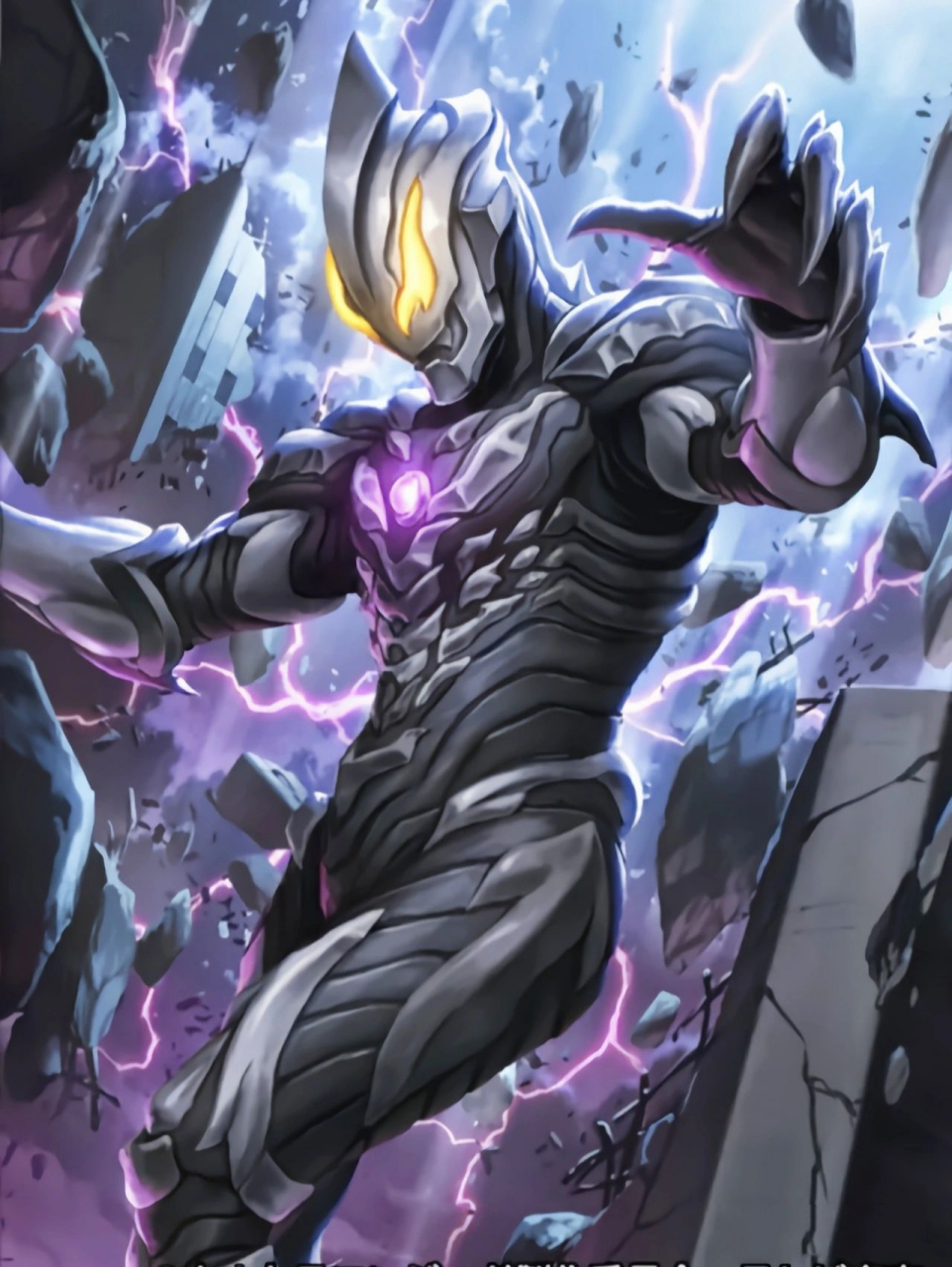 极恶之徒 贝利亚奥特曼壁纸第三弹:极恶贝利亚 褪去昔日破败的躯壳,从