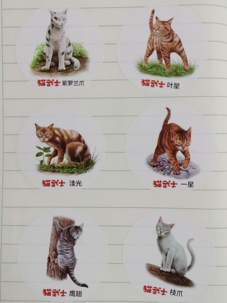 猫武士所有族长的名字图片