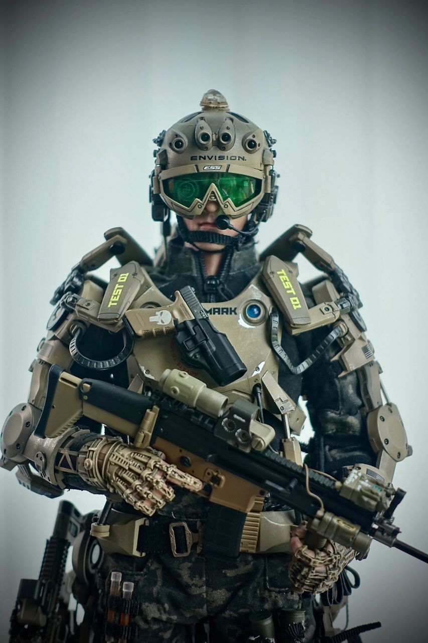 单兵外骨骼装甲服 soldierstory  单兵外骨骼装甲服 原型机-01