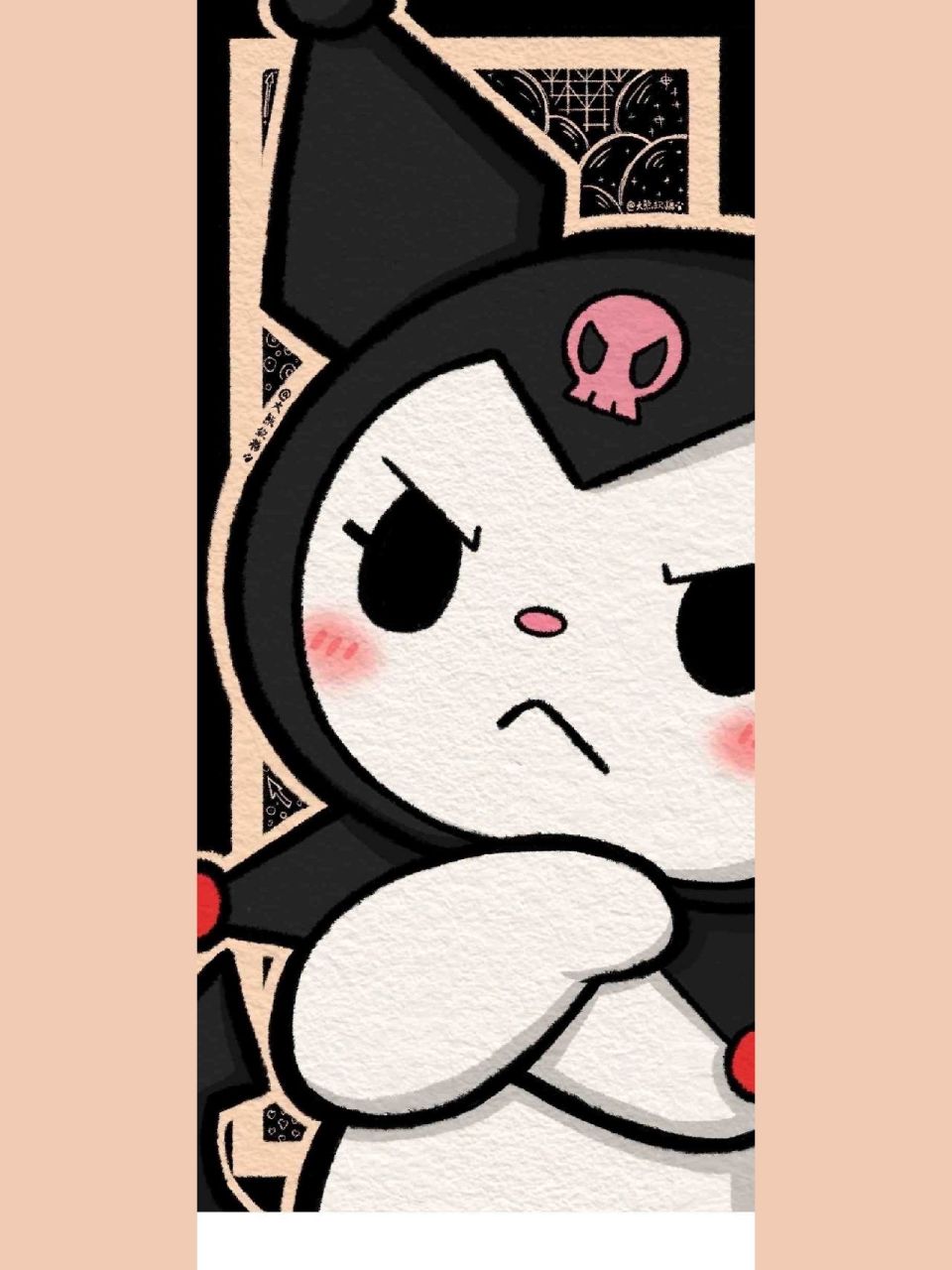 壁纸|库洛米💗 "我猜你会心动的""你猜错了"是我最爱的库洛米鸭!!!