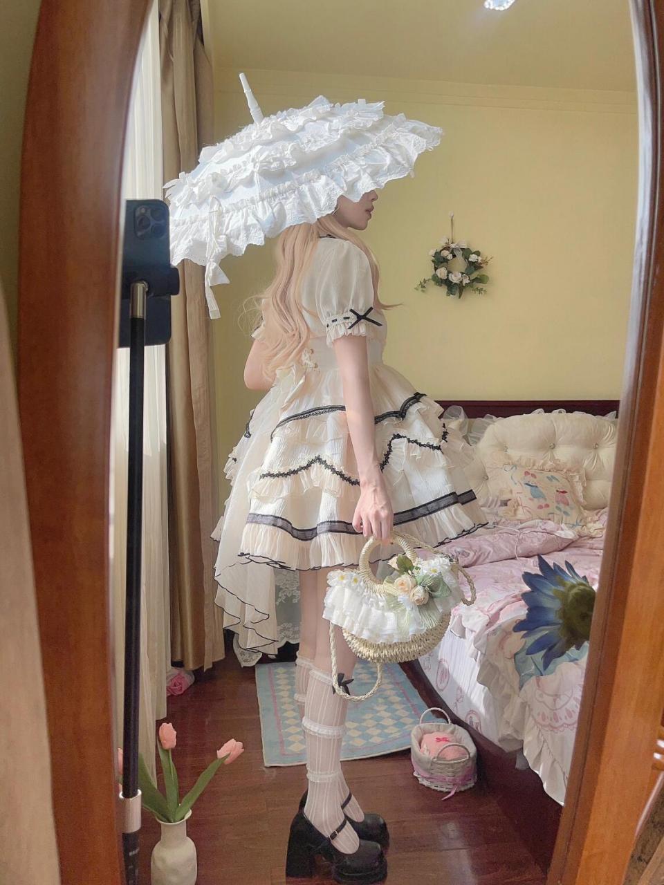 生成色大小姐套装[赞同] 170试穿～ 91柠檬清唱曲lolita #吃我一波