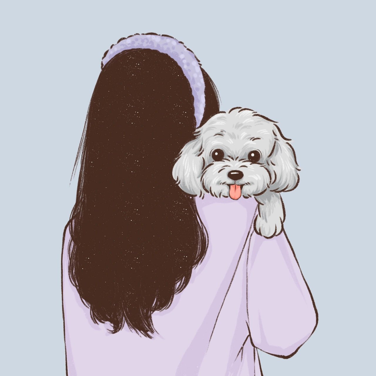 女生头像|泰迪98|左滑解锁更多 灰色/白色/棕色/黑色都有哈 96